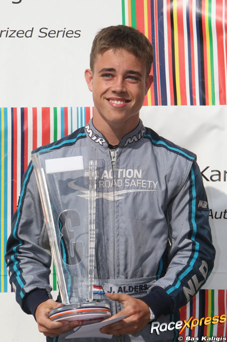 Joey Alders DD2 podium